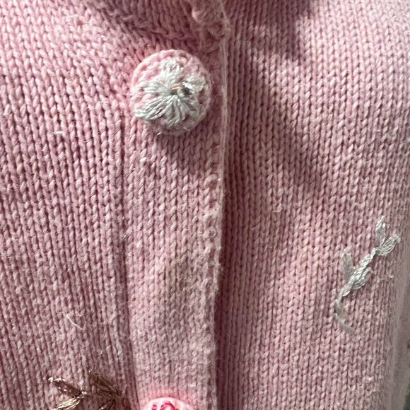 VINTAGE 1990’s Embellished & Embroidered Storybook Knits Sweater - Picture 3 of 6